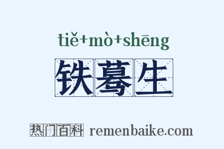 铁蓦生是什么意思的图片
